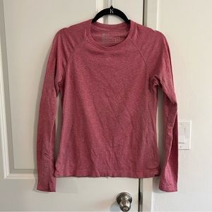 Figs Salta Seamless Underscrub Top | pink, medium